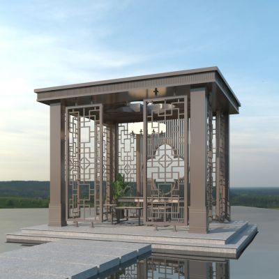 新中式亭子 景观凉亭