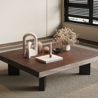 现代中古风茶几