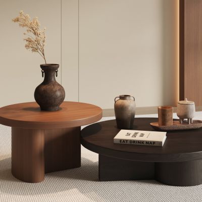 现代中古风茶几