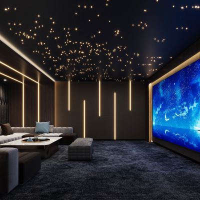 现代影音室 星空顶