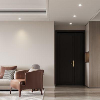 现代客餐厅 沙发茶几组合