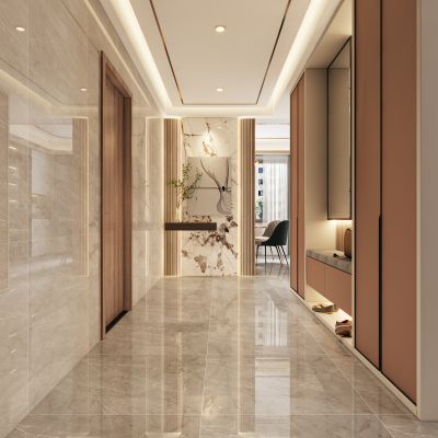 现代入户玄关 鞋柜