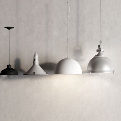 工业风金属吊灯