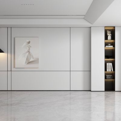 现代沙发背景墙