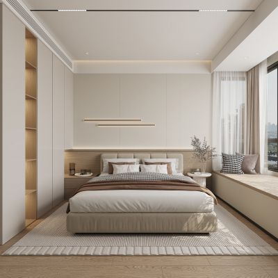 现代卧室