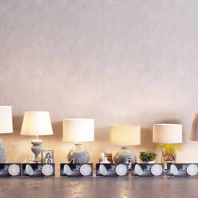 新中式筒灯 台灯