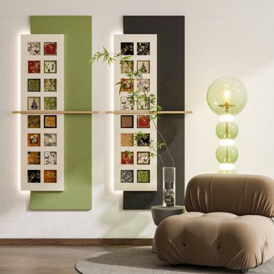 新中式现代中古风装饰画挂画