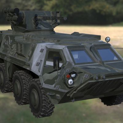 乌克兰BTR4E步兵战车装甲车汽车