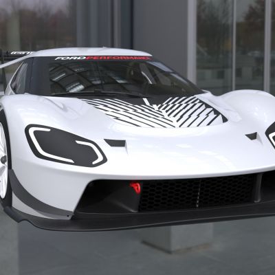 福特GTMKIV赛车汽车超级跑车