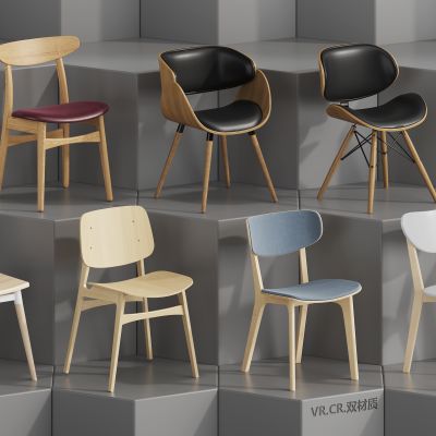 现代新中式休闲椅 单椅