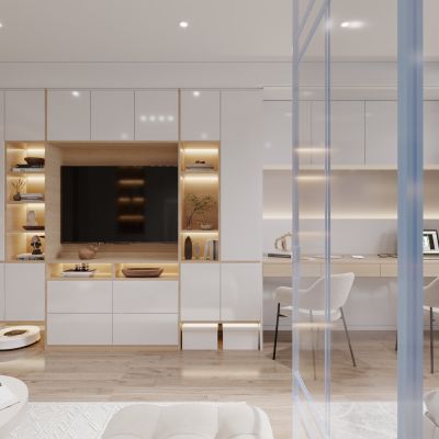 现代公寓一房一厅公寓2016版