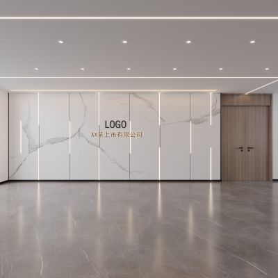 公司现代形象背景墙2016版