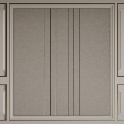 法式背景墙 护墙板 雕花线条