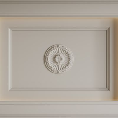 法式天花吊顶 卧室吊顶 客餐厅吊顶