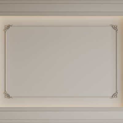 法式天花吊顶 卧室吊顶 客餐厅吊顶