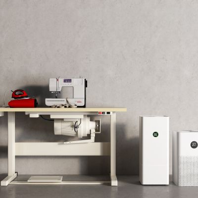 现代缝纫机 空气净化器 熨斗