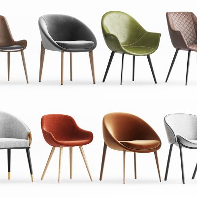 现代轻奢休闲椅 单椅