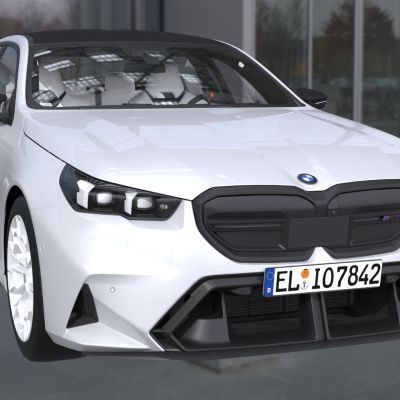 宝马M5G60轿车汽车豪车燃油车