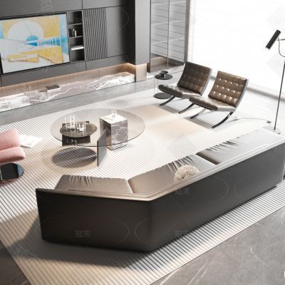 现代风格沙发茶几组合