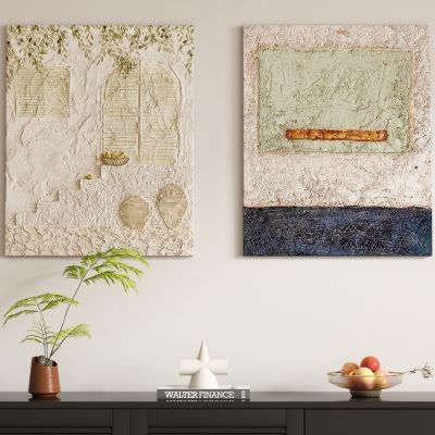 侘寂风中古装饰画