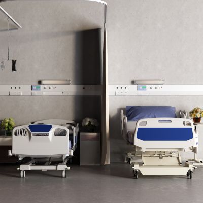 现代病床 点滴架