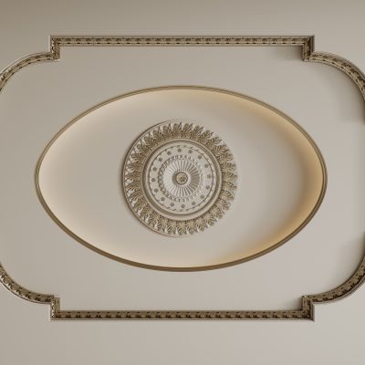 法式天花吊顶