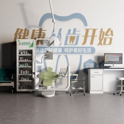 现代牙科 医疗设备 药品阴凉柜 办公桌