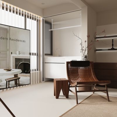 生活阳台 阳台柜