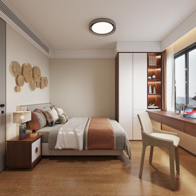 新中式卧室