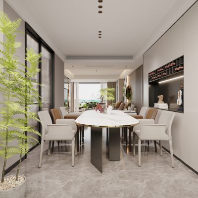 现代轻奢客餐厅2016版