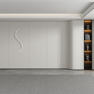 现代沙发背景墙