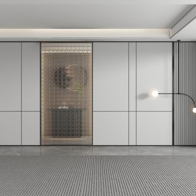 现代沙发背景墙