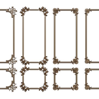 法式线条 雕花线条 构件线条 石膏线