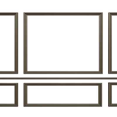 法式线条 雕花线条 构件线条 石膏线