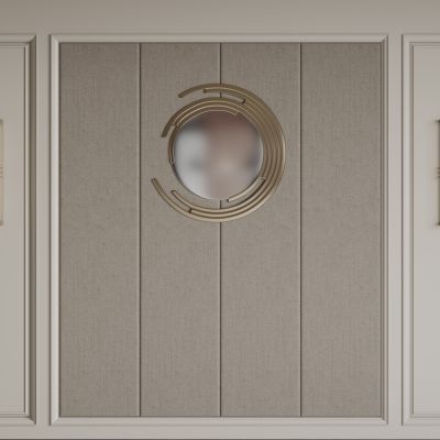 法式床头背景墙