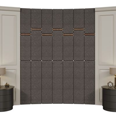 法式床头背景墙