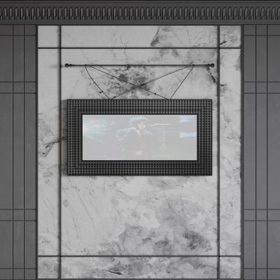 法式床头背景墙