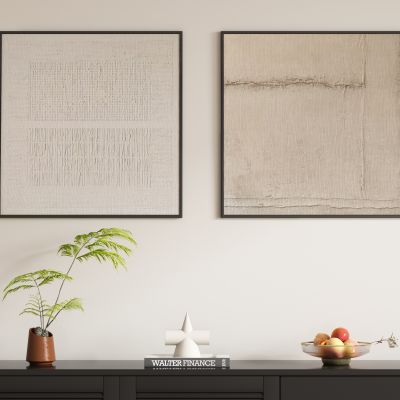 中古风侘寂风装饰画挂画