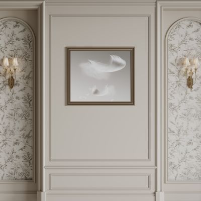 法式床头背景墙