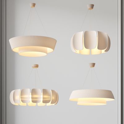 现代奶油风吊灯组合