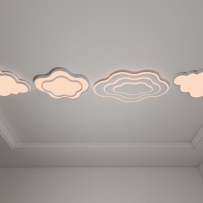 现代吸顶灯_云造型吸顶灯_儿童卧室吸顶灯_客厅吸顶灯