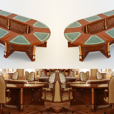 欧式会议桌 美式会议桌  大型会议桌  实木会议桌 圆形会议桌 