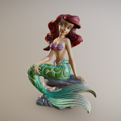 美人鱼 女神 古典美女 女神雕塑 石雕 人物雕像 阿里尔雕像