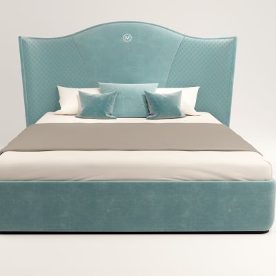 现代轻奢双人床