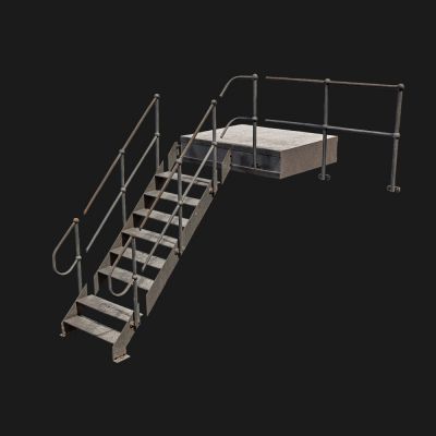 楼梯 围栏 护栏