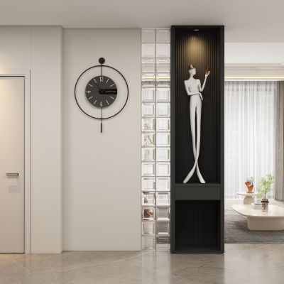 现代玄关隔断过道