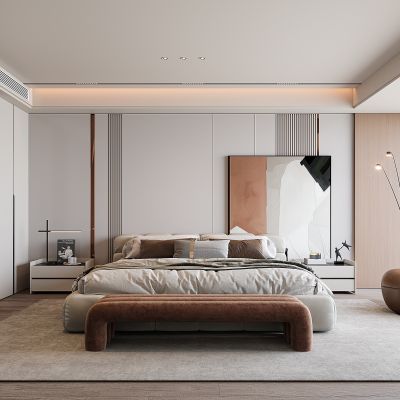 现代卧室