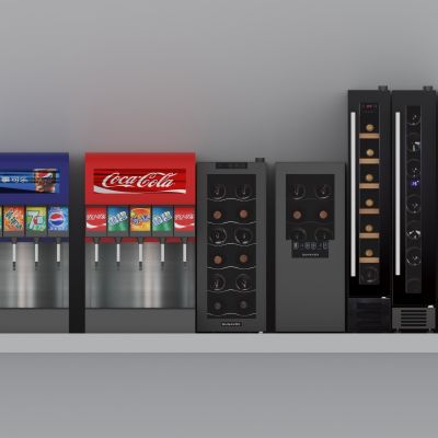 现代饮料机 自动售卖机