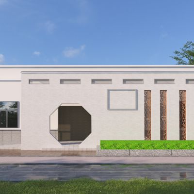 新中式公共厕所