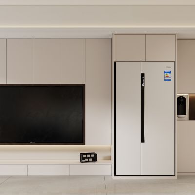 电视背景，柜子